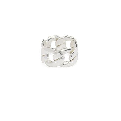systerp ss20 links curb heavy chain ring silver nok1599 Kraftig lenkering Links Curb fra Syster P